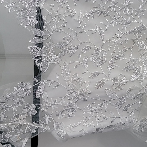 Lace Tulle Ball Gowns with Bow-Knot - Picture 5 of 9